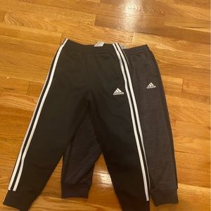 Boys size 6 Adidas Sweat pants- 2 pair